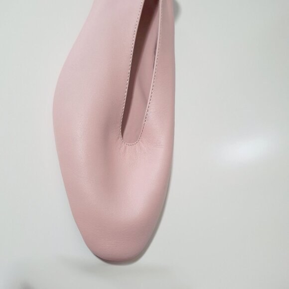 NWOT Zara pink leather ballerina flats, EU 36 - Picture 11 of 12